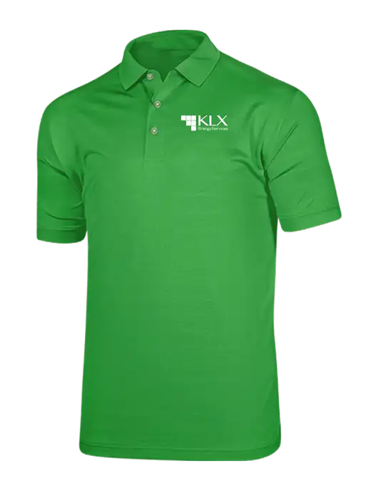 Callaway Vibrant Kelly Green Ventilated Polo w/KLX Logo