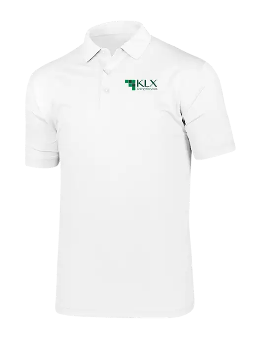 Callaway Vibrant Bright White Ventilated Polo w/KLX Logo