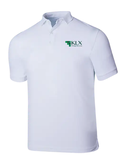 Callaway Ottoman Bright White Polo w/KLX Logo