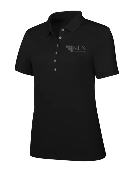 Callaway Womens Ottoman Black Polo w/KLX Logo