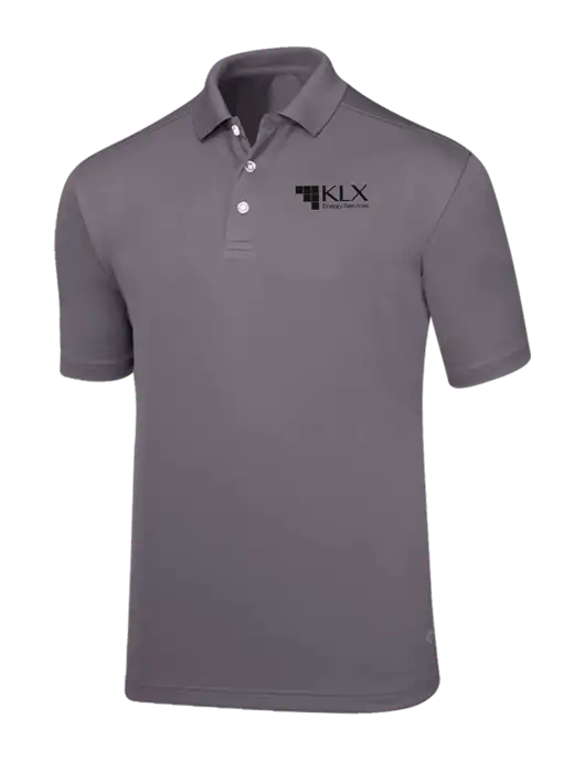 Callaway Core Medium Grey Performance Polo w/KLX Logo