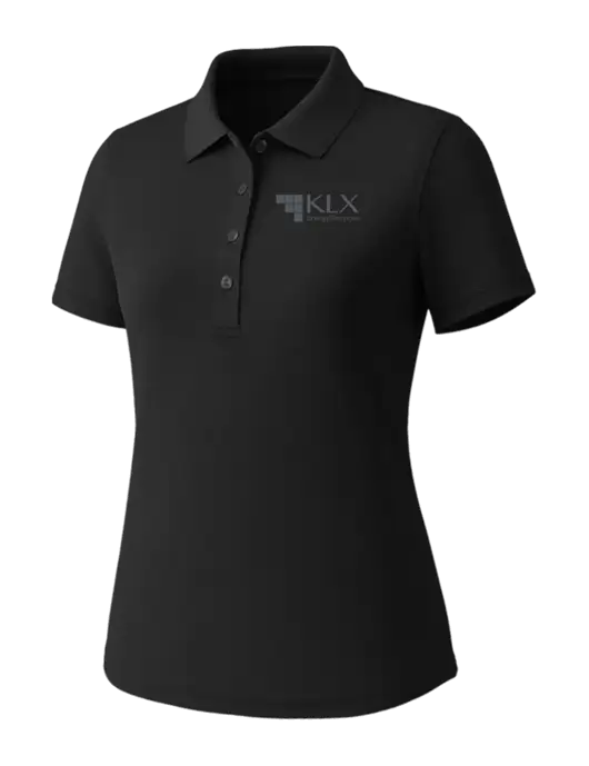 Callaway Womens Core Black Performance Polo w/KLX Logo