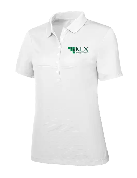 Callaway Womens Ottoman Bright White Polo w/KLX Logo