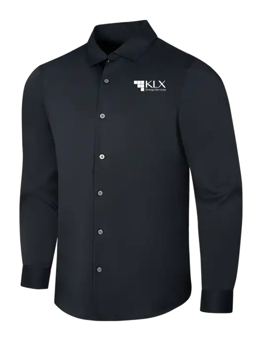 Black City Stretch Shirt w/KLX Logo