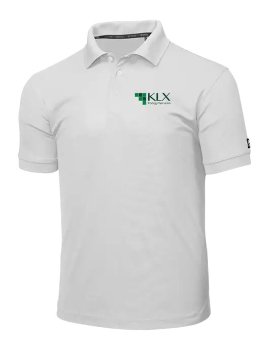 OGIO Bright White Caliber 2.0 Polo w/KLX Logo