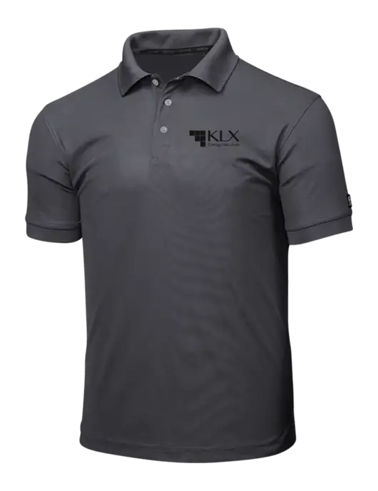 OGIO Charcoal Grey Caliber 2.0 Polo w/KLX Logo
