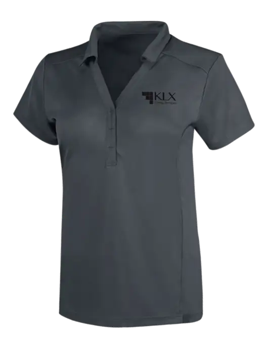 OGIO Dark Grey Womens Framework Polo w/KLX Logo