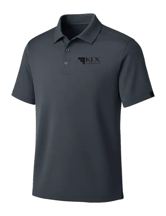 OGIO Dark Grey Framework Polo w/KLX Logo