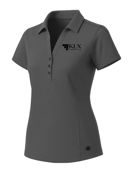 OGIO Womens Medium Grey ONYX Polo w/KLX Logo