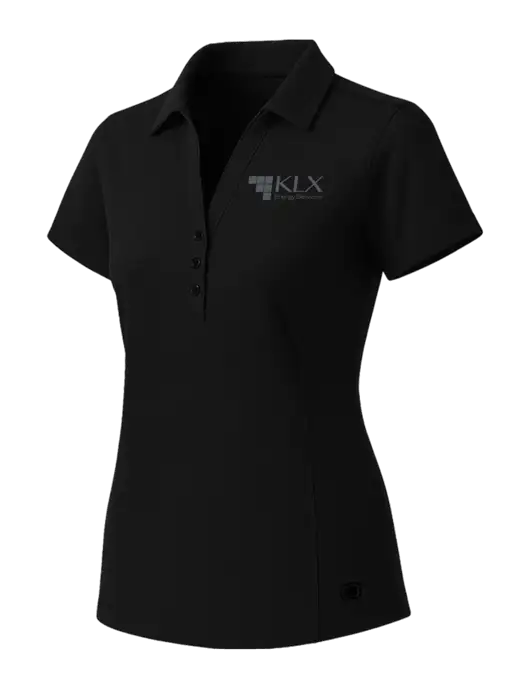 OGIO Womens Blacktop ONYX Polo w/KLX Logo