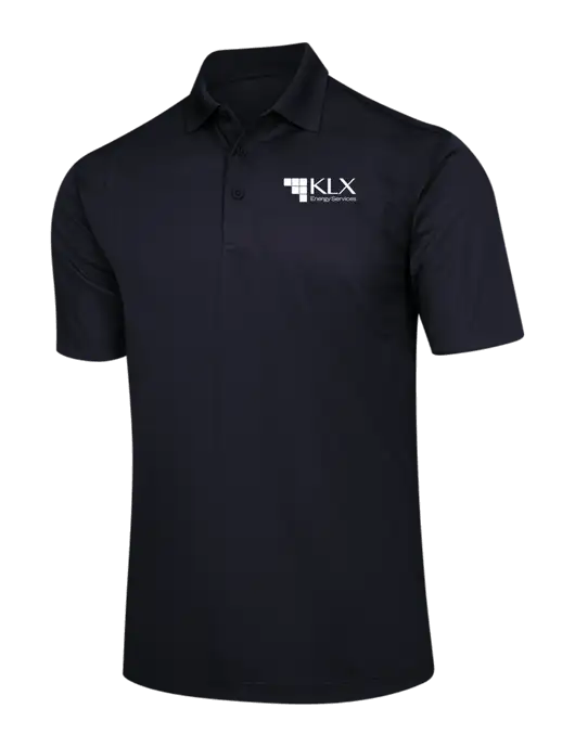 Black Micropique Sport-Wick Polo w/KLX Logo