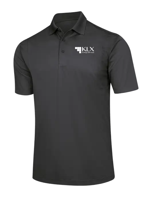 Dark Grey Micropique Sport-Wick Polo w/KLX Logo