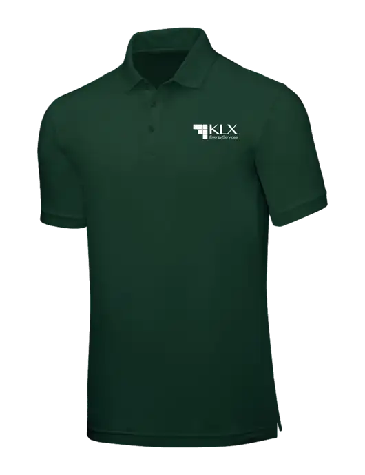 Dark Green Core Classic Pique w/KLX Logo