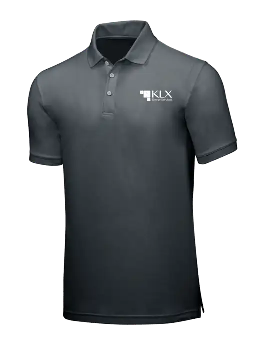 Dark Grey Core Classic Pique w/KLX Logo