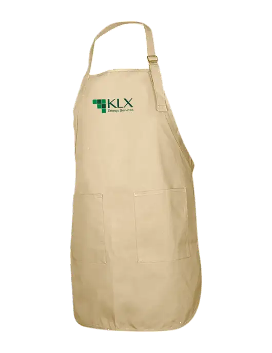 Full-Length Stone Apron With Pockets w/KLX Logo