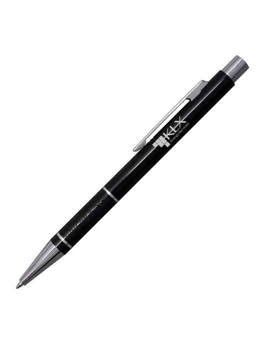St George Black Pen - Blue Ink w/KLX Logo