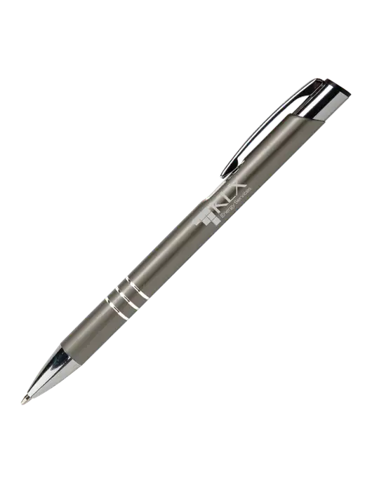Laurent Gunmetal Pen - Black Ink w/KLX Logo