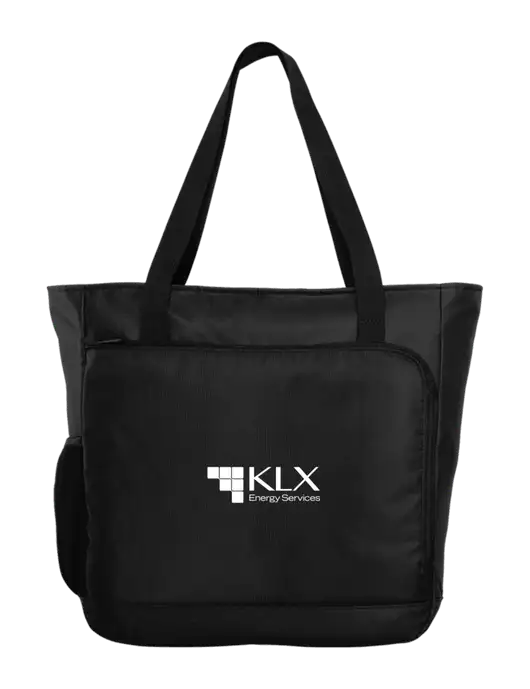 City Black Laptop Tote w/KLX Logo