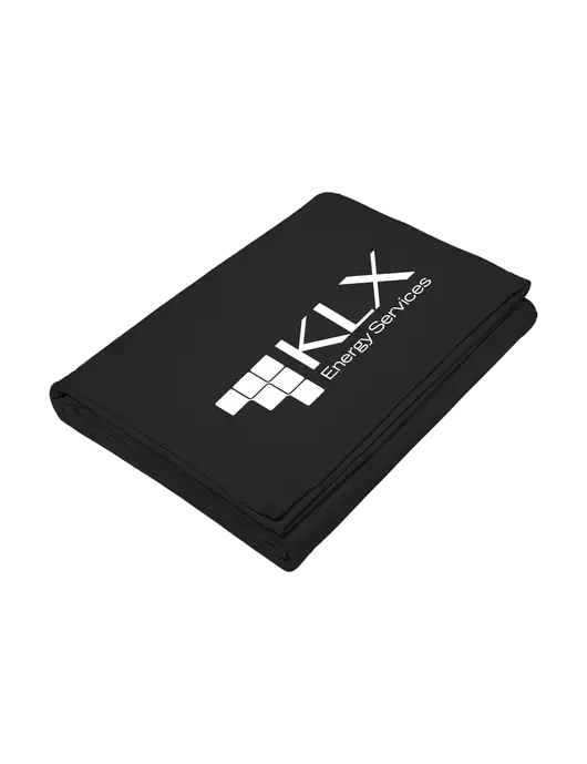 Core Black Fleece Sweatshirt Blanket w/KLX Logo
