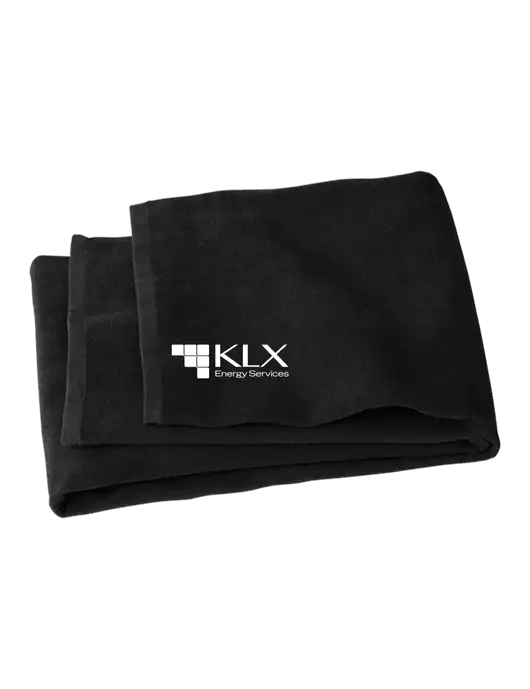 Black Beach Towel w/KLX Logo