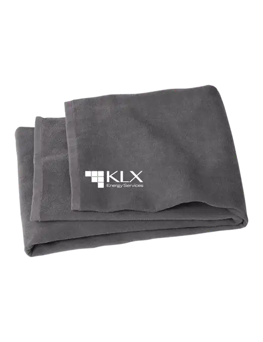 Graphite Beach Towel w/KLX Logo