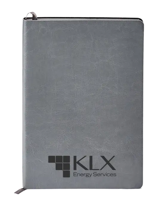 Fabrizio Grey Soft Cover 5.75 x 8.125 Journal w/KLX Logo