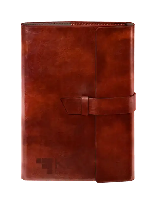 Fabrizio Brown 6.875 x 9.56 Portfolio w/KLX Logo