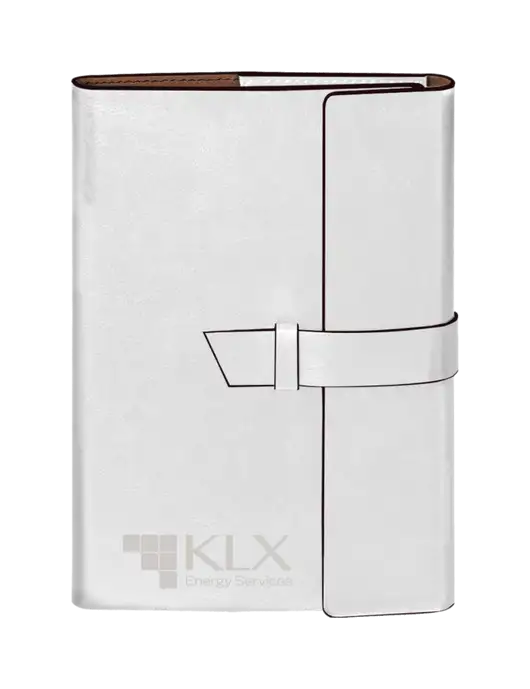 Fabrizio White 6.875 x 9.56 Portfolio w/KLX Logo