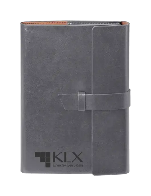 Fabrizio Grey 6.875 x 9.56 Portfolio w/KLX Logo