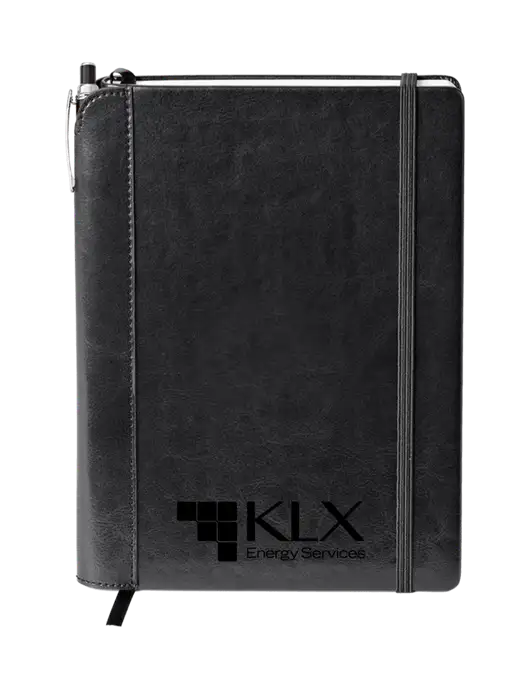 Fabrizio Black Journal 6.375 x 8.375 Combo w/KLX Logo