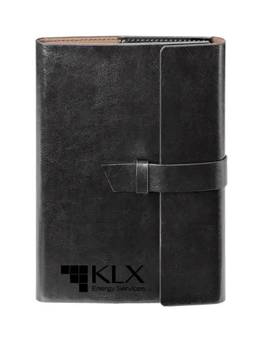 Fabrizio Black 6.875 x 9.56 Portfolio w/KLX Logo