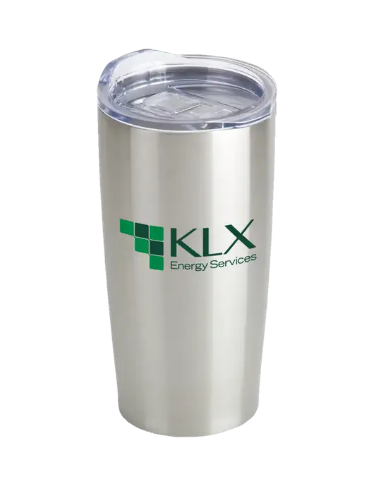 Society Silver 20 oz Insulated Tumbler w/KLX Logo