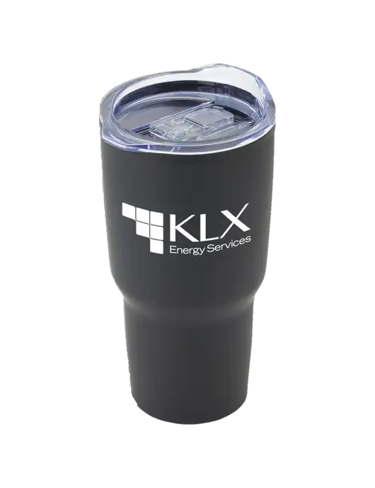 Odyssey Black 30 oz Travel Tumbler w/KLX Logo