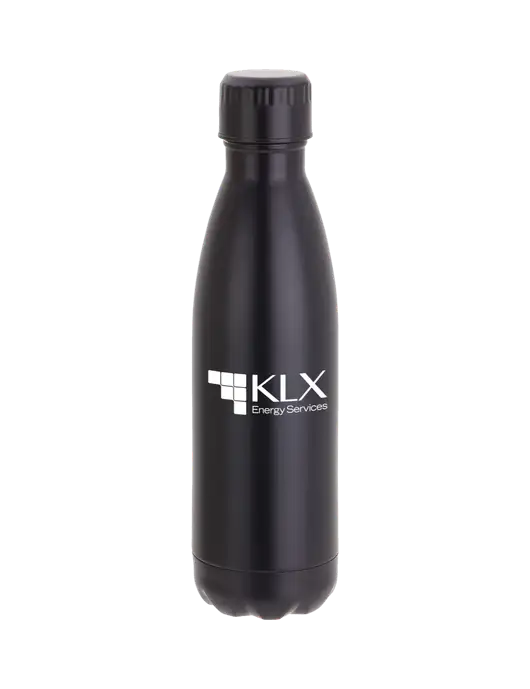 City Go Matte Black 17 oz Insulated Bottle w/KLX Logo