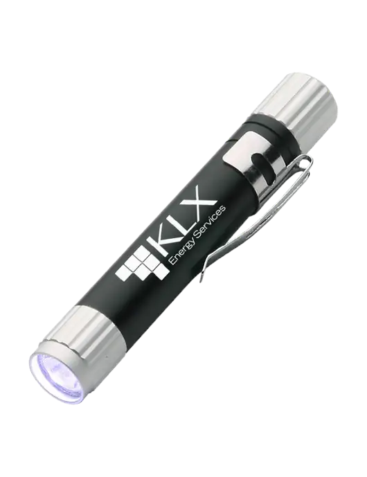 Black Aluminum LED Penlight w/KLX Logo