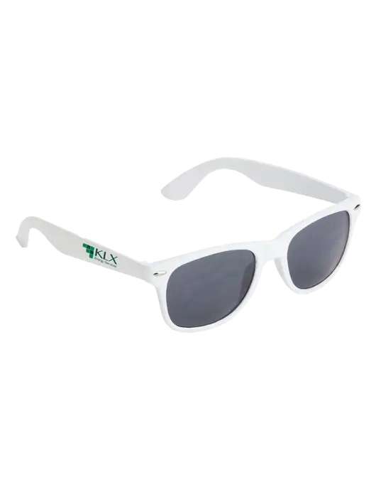 Daytona White Sunglasses w/KLX Logo