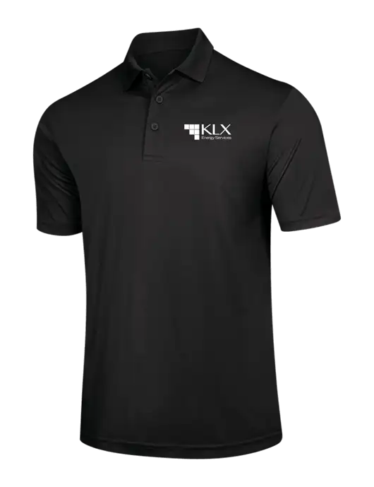 Black PosiCharge Competitor Polo w/KLX Logo