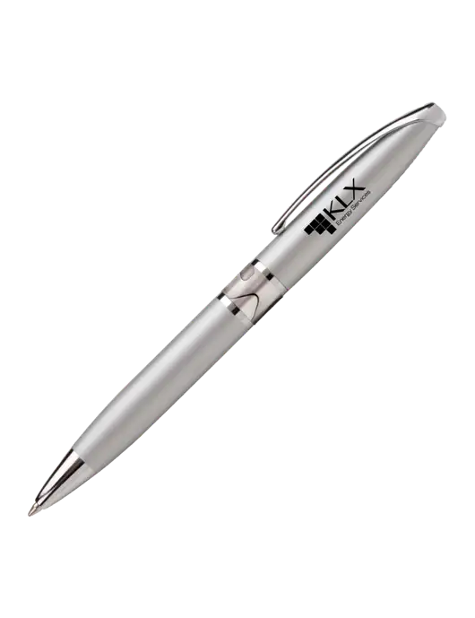 Illusion Silver Pen - Black Ink w/KLX Logo
