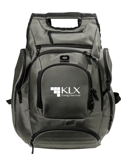 OGIO Medium Grey Metro Ballistic Laptop Backpack w/KLX Logo