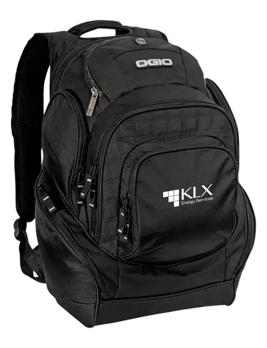 OGIO Black Mastermind Pack w/KLX Logo