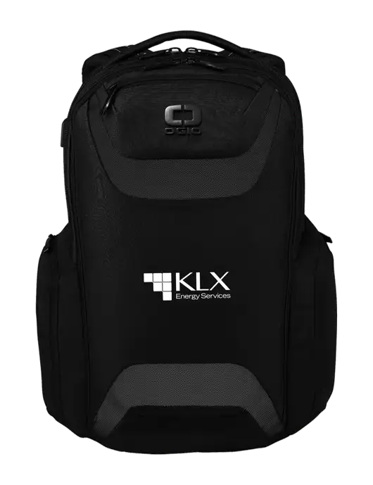 OGIO Black Charcoal Connected Pack w/KLX Logo