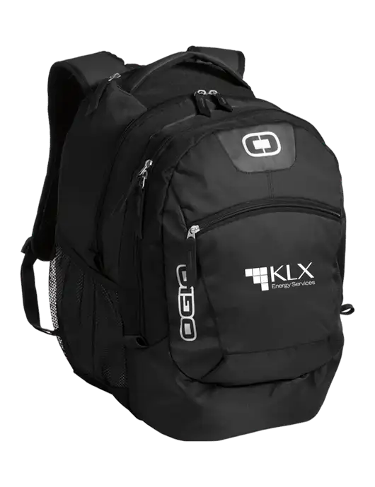 OGIO Black Rogue Pack
 w/KLX Logo