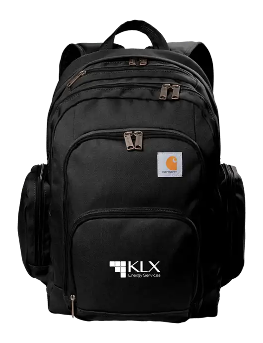 Carhartt Black Foundry Series Pro Backpack w/KLX Logo