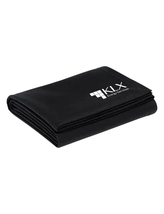 Recycled Black Blanket w/KLX Logo