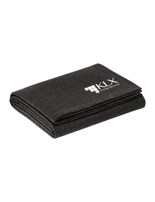 Recycled Charcoal Heather Blanket w/KLX Logo