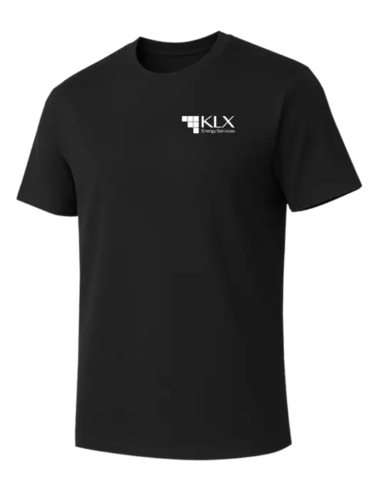 Allmade Deep Black Organic Cotton Tee w/KLX Logo