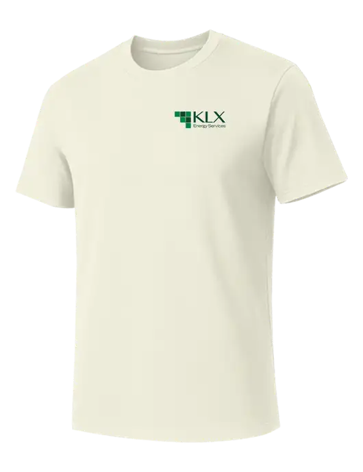 Allmade White Sand Organic Cotton Tee w/KLX Logo