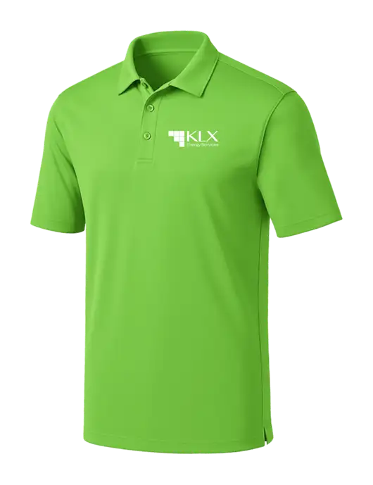 Light Kelly Green Silk Touch Performance Polo w/KLX Logo
