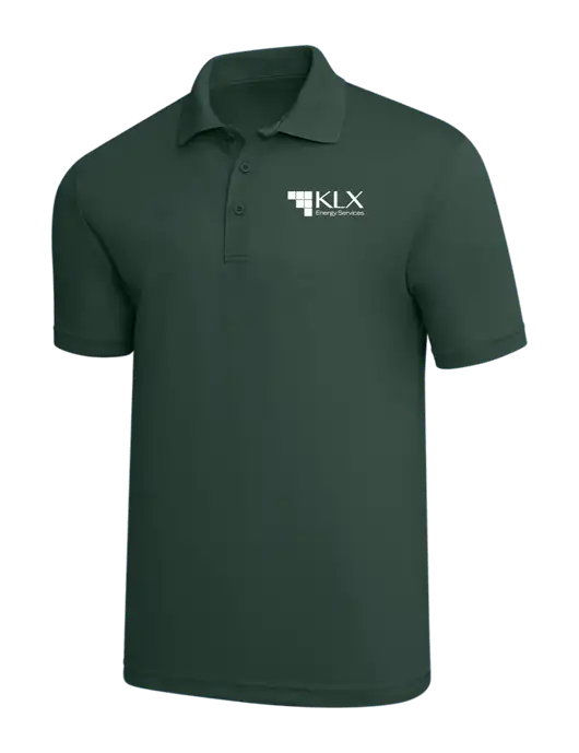 Dark Green PosiCharge RacerMesh Polo w/KLX Logo