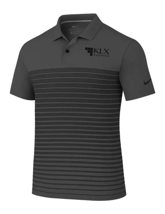 Nike Dark Grey Dri-FIT Vapor Block Polo w/KLX Logo